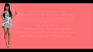 Nicki Minaj - Baddest Bitch Lyrics.wmv