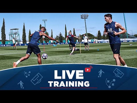 ⚽️ L'entraînement de veille de match : RB Leipzig - Paris Saint-Germain ! 🔴🔵