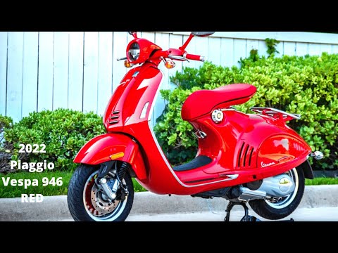 2022 Piaggio Vespa 946 RED