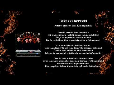 FEĎO MUSIC, Berezky, autor Ján Krompaščík, Videorohaľ