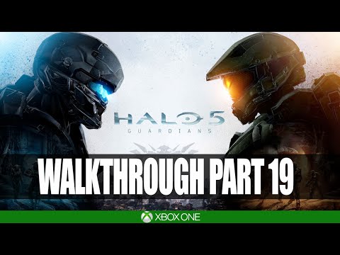 Halo 5 Guardians Walkthrough Part 19 | Mission 12: Battle of Sunaion 2/2 | No Commentary