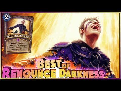 Hearthstone Best of Renounce Darkness - Funny and lucky Rng Moments
