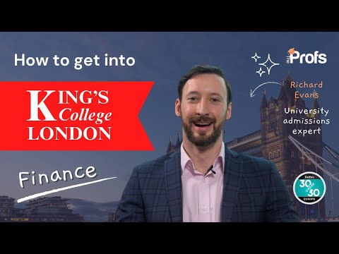 HOW TO GET INTO KCL FINANCE