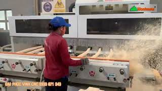 Máy PHAY Chân Ghế Liên Hoàn công đoạn 16 dao Woodmaster