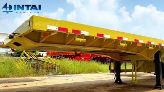 &Uacute;j Intai Vehicle 40 FT Flatbed Trailer For Sale in Ghana plat&oacute;s f&eacute;lp&oacute;tkocsi | K&eacute;p 4 - Autoline