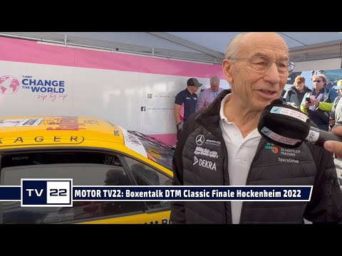MOTOR TV22: Die Fahrer und Tourenwagen bei der DTM Classic Cup Finale in Hockenheim DTM 2022