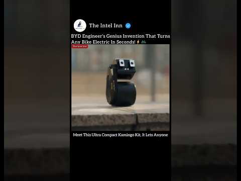 BYD Engineer's Genius Invention That Turns Any Bike Electric In Seconds!⚡️🚲 #Innovation #Ytshorts