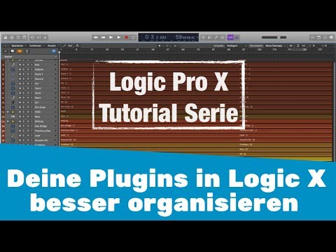 Plugins in Logic X besser organisieren || Logic X Tutorial deutsch