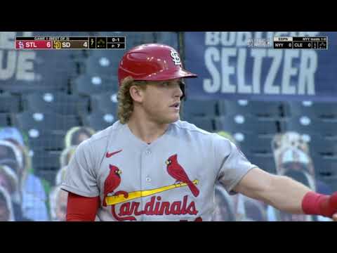 Harrison Bader earns the coveted 'Platinum Sombrero'