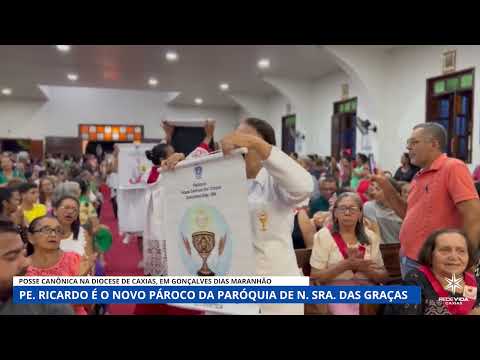 Posse de Padre Ricardo Rios em Gonçalves Dias Maranhão