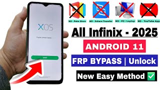 Download lagu All Infinix FRP Bypass Android 11 New Method 2025 | X688B/X657B/X6611B Google Account Unlock - NO PC mp3