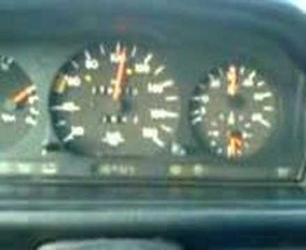 Mercedes w124 200D 0-160