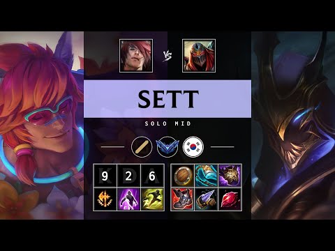 Sett Mid vs Zed - KR Diamond Patch 25.13