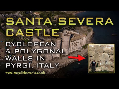 Santa Severa Castle | Polygonal & Cyclopean Walls in Ancient Pyrgi, Italy | Megalithomania