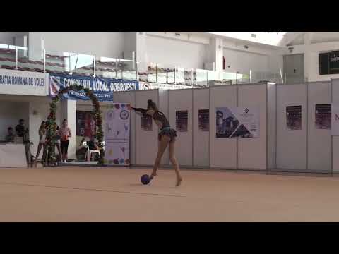 Alexandra Jucan CSS Nr  2 Baia Mare Ball CN Junioare 28 September 2018 #rhythmicgymnastics