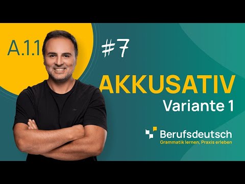 Akkusativ 🇩🇪  Einfach erklärt  | Kapitel 7 A1.1 |