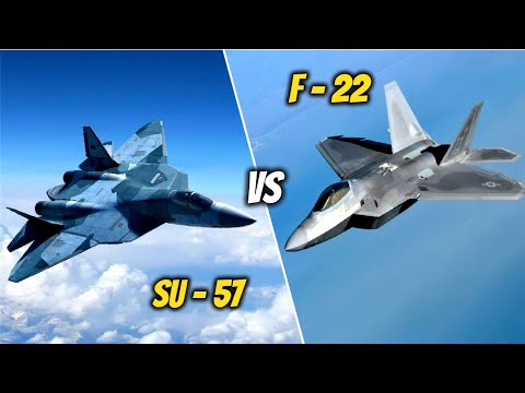 SU-57 vs F-22 | RUSSIA or USA? | Who would win in an air combat?