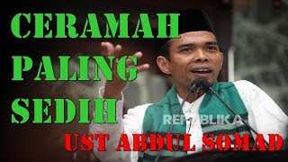 Download lagu Merinding ! Inilah Ceramah Paling Sedih Ustadz Abdul Somad HD mp3 Download lagu Merinding ! Inilah Ceramah Paling Sedih Ustadz Abdul Somad HD mp3