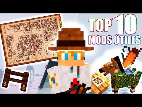 Isman64 ( ͡ᵔ ͜ʖ ͡ᵔ ) - TOP 10 USEFUL MODS for MINECRAFT 1.12.2 - WORLD MAP, LEGAL X-RAY and OP HORSES - WEEK #4