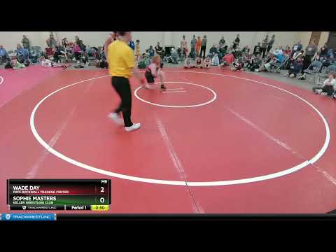 195-201 Lbs Round 1 - Sophie Masters, Keller Wrestling Club Vs Wade Day, Pace Rockwall Training Ce