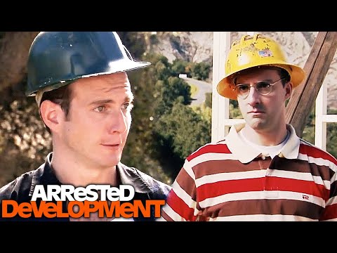 Gob & Buster Fight At The Construction Site - Arrested Development