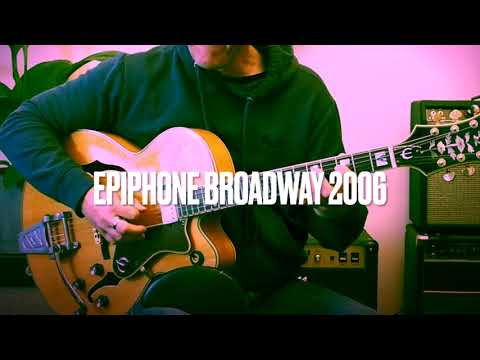 Epiphone Broadway Reissue with Rosewood Fretboard 1997 - 2018 - Natural image 20