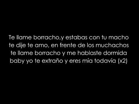 Jon Z, Darkiel - Te Llamé Borracho (LETRA/LYRICS)