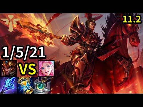 Jarvan IV Support vs Seraphine - EUW Challenger | Patch 11.2