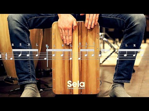 Cajon Lesson: Finger Flam Samba (My Favourite Groove Of 2017)