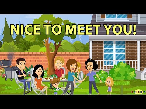 Nice to meet you! How to Introduce People in English