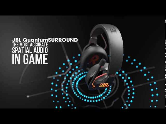 JBL Quantum 800 Auriculares Inalámbricos Gaming Multiplataforma Negro video