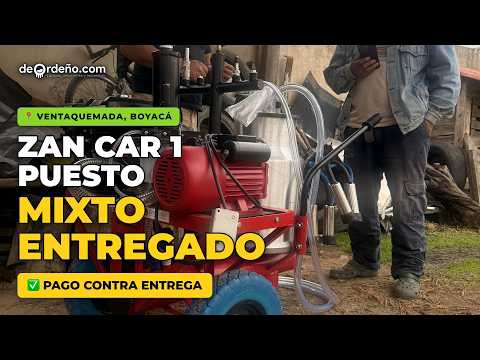 🐄 Zan Car 1 puesto MIXTO entregado en Ventaquemada, Boyacá, con inducción | PAGO CONTRA ENTREGA