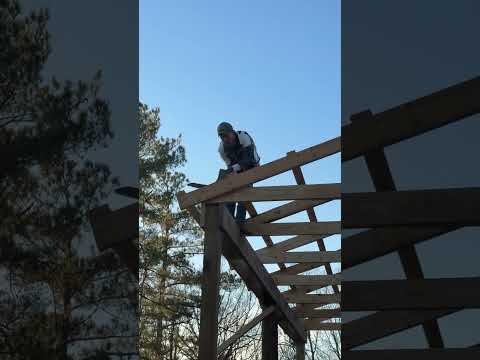 Cutting the top of the post off