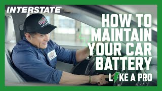 How To Maintain Your Car Battery