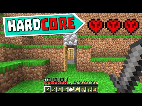 IS IT SERIOUSLY DIFFICULT?  - Minecraft HARDCORE Survival Part 1
