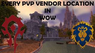 EVERY PVP vendor location in WOW | WOW [GUIDE]