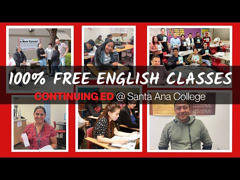 100% FREE English classes!