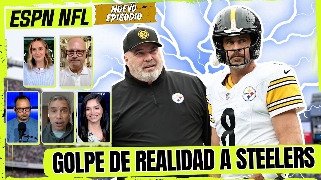 STEELERS fueron APALEADOS por PATRIOTS. Con AARON RODGERS NO HARÁN NADA en 2026 | ESPN NFL