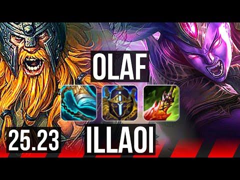 OLAF vs ILLAOI (TOP) | KR Grandmaster | 25.23
