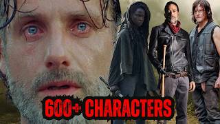 7 hours of me yapping about 600+ walking dead characters