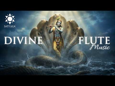 🦚 Krishna's Healing Flute Music | Divine Power for Emotional Balance & Inner Strength