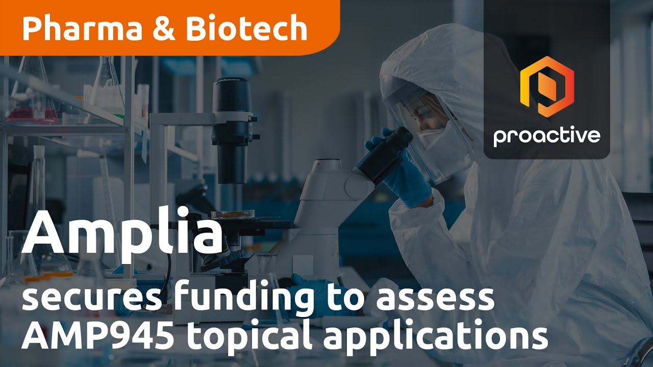 Amplia secures funding to assess AMP945 topical applications