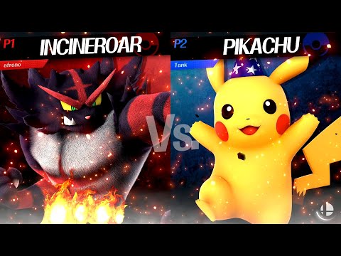 EMUSC #69 afrono (Incineroar, Pyra/Mythra) vs Tankergear (Pikachu, Samus)