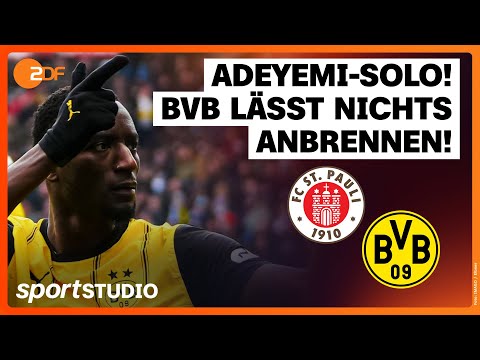FC St. Pauli – Borussia Dortmund | Bundesliga, 24. Spieltag 2024/25 | sportstudio