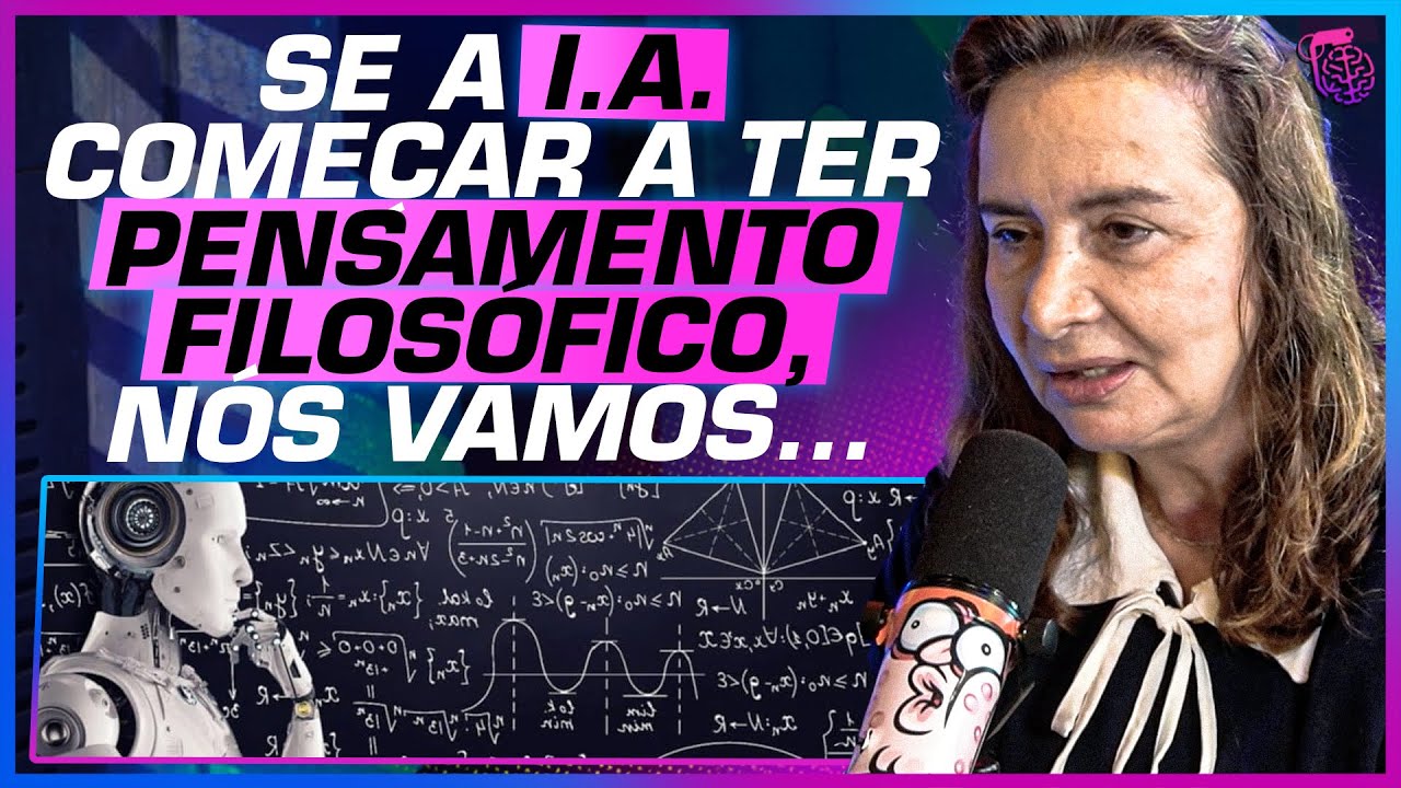 PROFESSORA de FILOSOFIA fala sobre o FUTURO da IA