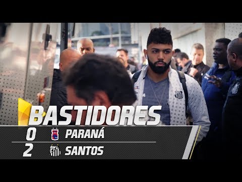 Paraná 0 x 2 Santos | BASTIDORES | Brasileirão (09/09/18)