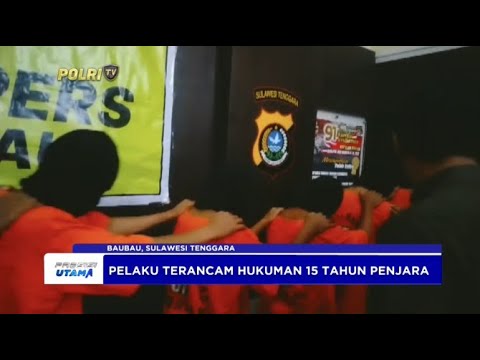 POLRES BAUBAU SULTRA KASUS PENCABULAN DIBAWAH UMUR