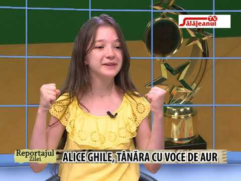 REPORTAJUL ZILEI   ALICE GHILE, TANARA CU VOCE DE AUR
