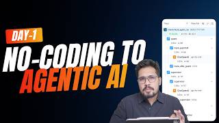 Day-1: No-Coding to Job-Ready Agentic AI Career Transition Roadmap