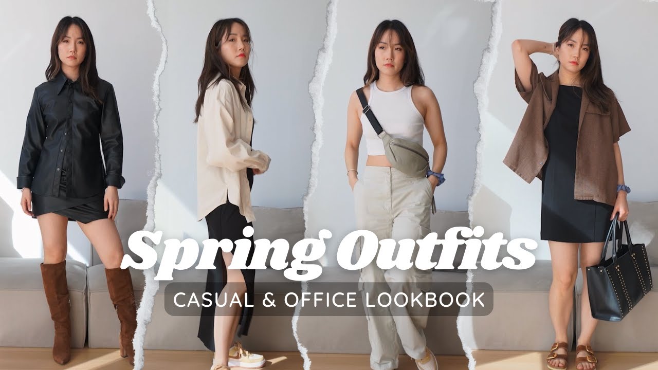 Spring Outfit Ideas 2023 | Casual & Chic Work Outfits Lookbook